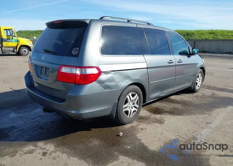2007 Honda Odyssey Ex-L из США, поврежденный, VIN 5FNRL38787B436737